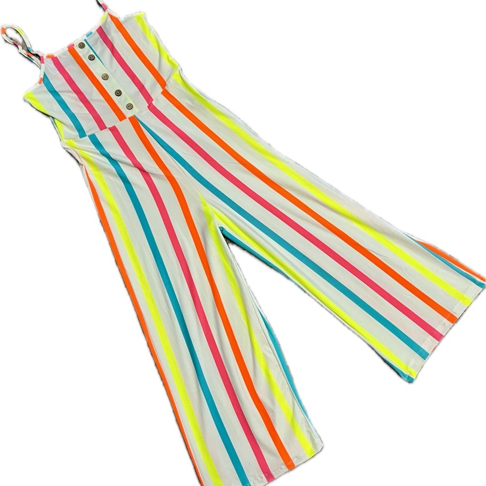 Colorful Striped One Piece